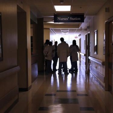 A group of Doctors meet in the University of Mississippi Medical Center in Jackson, Mississippi October 4, 2013. 