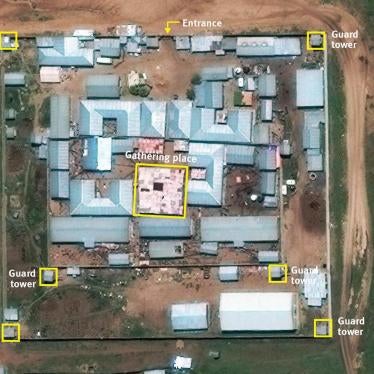 Satellite image of Jail Ogaden May 2016. 