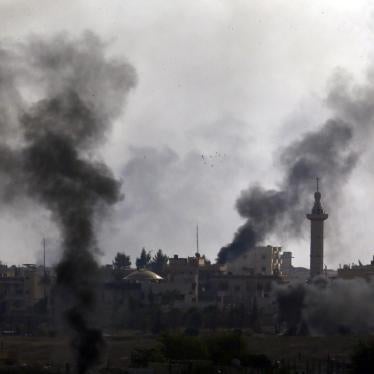In this photo taken from the Turkish side of the border between Turkey and Syria, in Akcakale, Sanliurfa province, southeastern Turkey, smoke billows from targets inside Syria during bombardment by Turkish forces Thursday, Oct. 10, 2019.